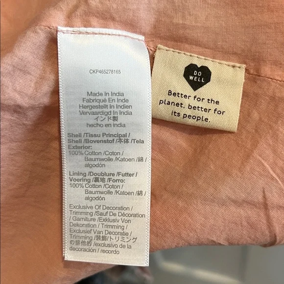 Madewell 100% cotton full length dress - size small - Picture 8 of 9